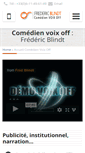 Mobile Screenshot of fredericblindt.com